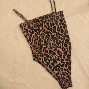 Cheetah body suit